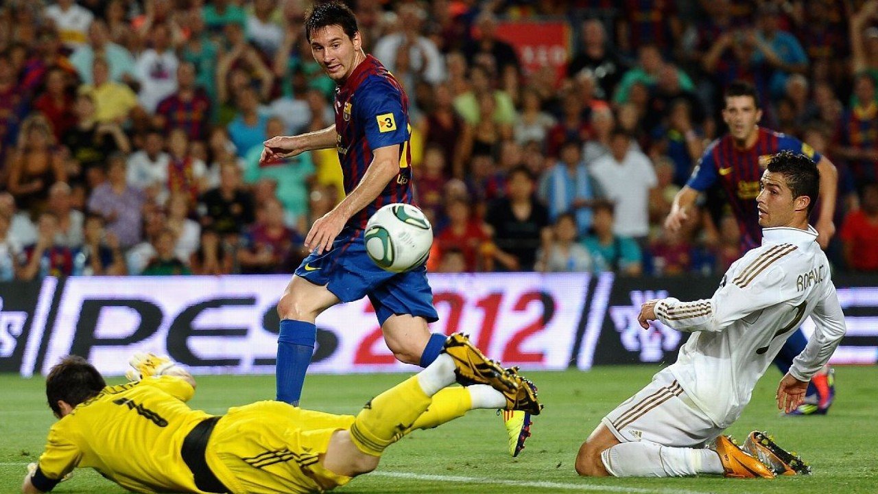TODOS OS GOLS DE MESSI NO EL CLÁSICO!