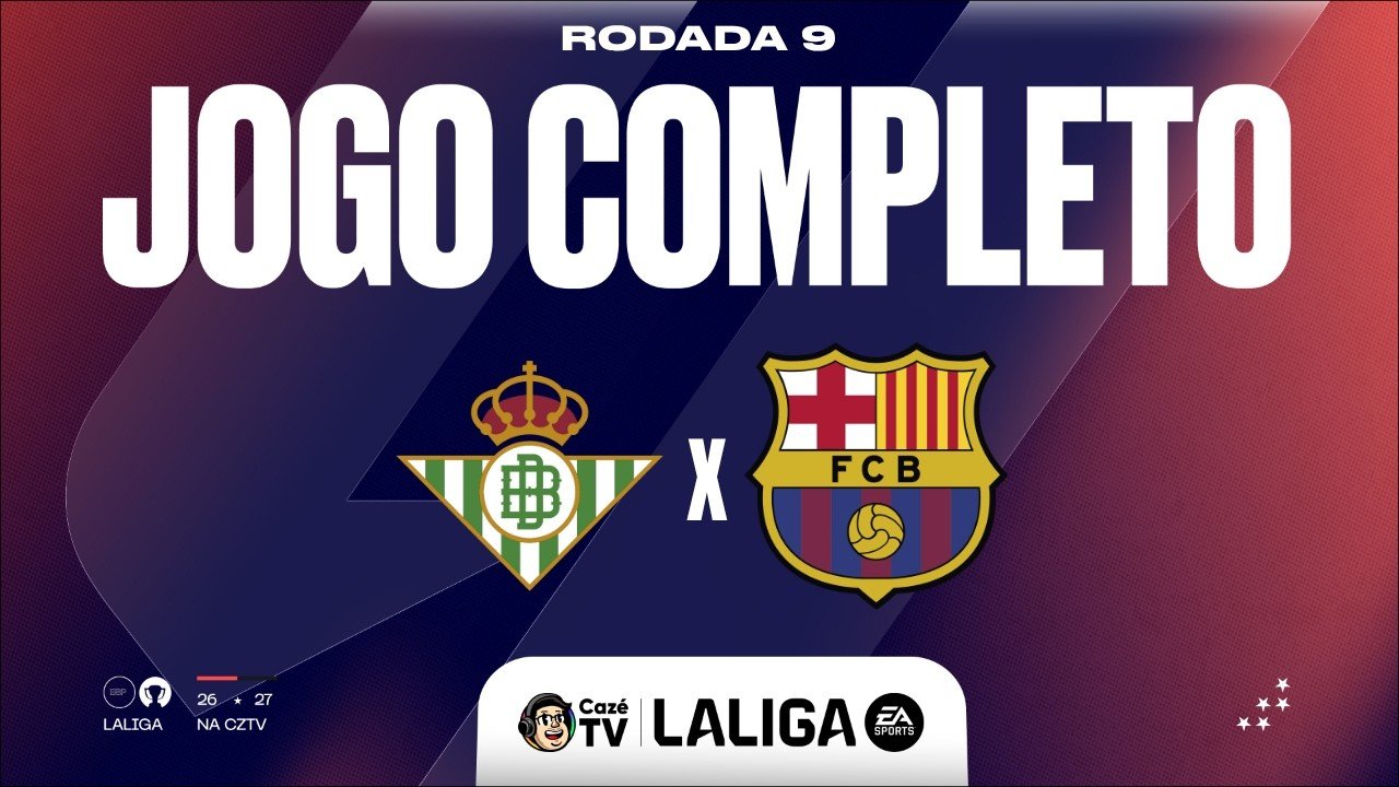 VEJA COMO FOI A VITÓRIA DO BARCELONA CONTRA O REAL BÉTIS PELA 9ª RODADA DA LALIGA