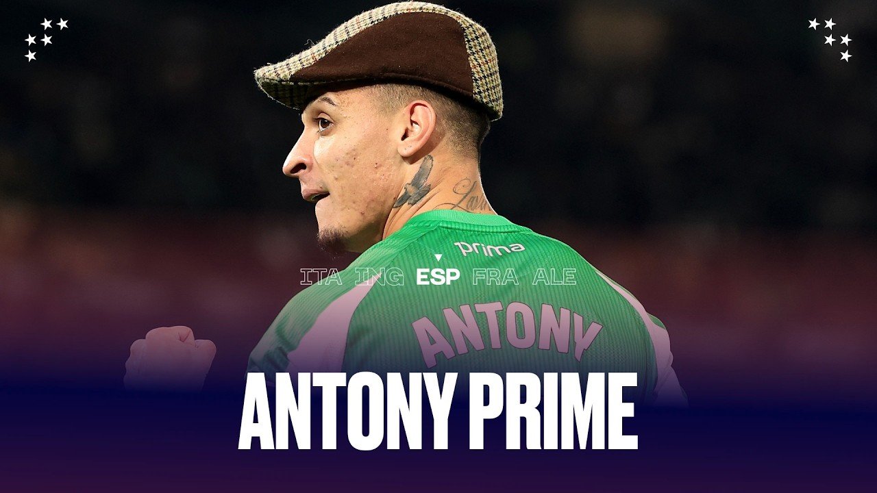 VEJA POR QUE A TORCIDA DO BETIS AMA ANTONY | GOLS E DRIBLES