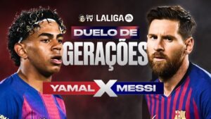 YAMAL X MESSI: DUELO DE GERAÇÕES