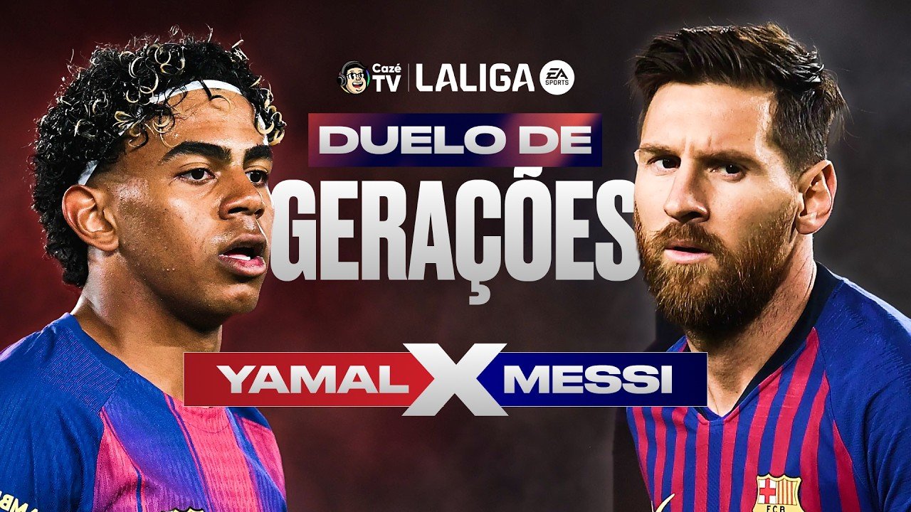 YAMAL X MESSI: DUELO DE GERAÇÕES