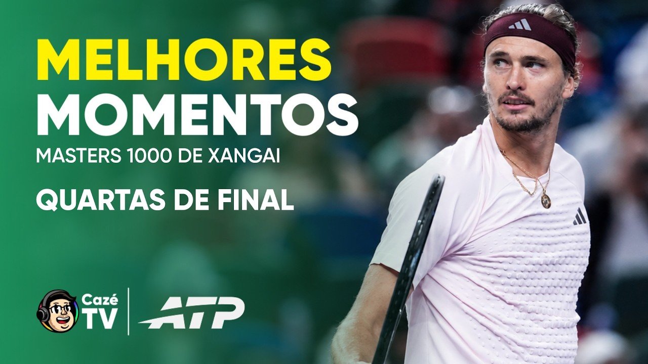 ZVEREV ESTÁ IMPARÁVEL! FOKINA TAMBÉM AVANÇA | QUARTAS DE FINAL | MASTERS 1000 DE XANGAI