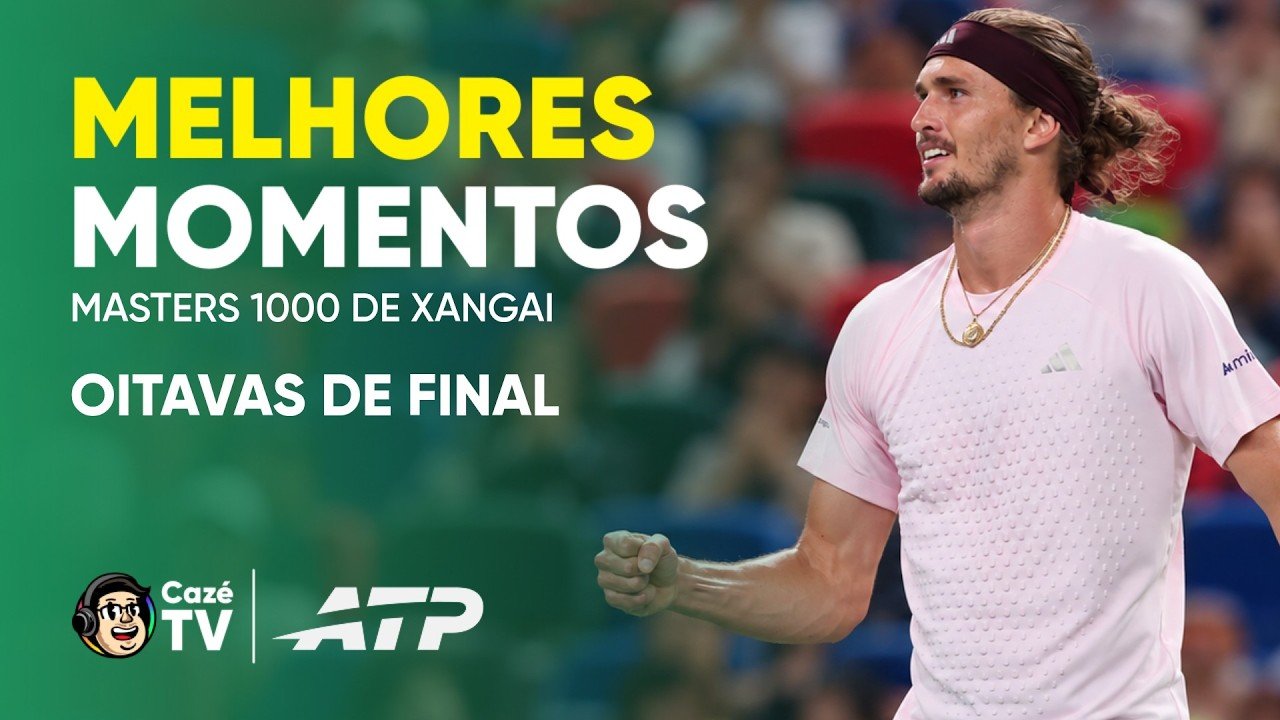 ZVEREV SEGUE FIRME! MENSIK CAI, FOKINA E DE MINAUR AVANÇAM | DIA 7 | MASTERS 1000 DE XANGAI