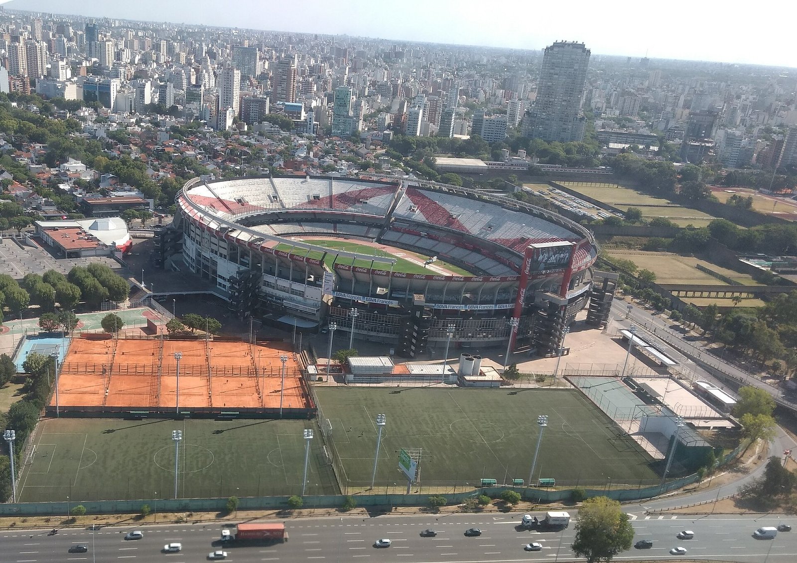 Aerial view of Estadio Monumental (Buenos Aires)