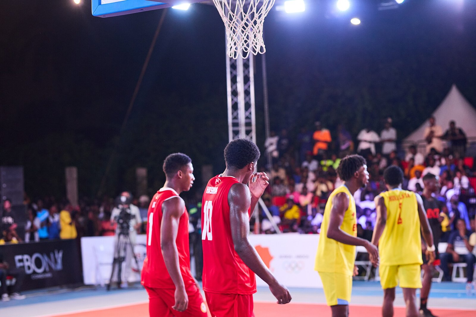 Partida de basquete 3x3