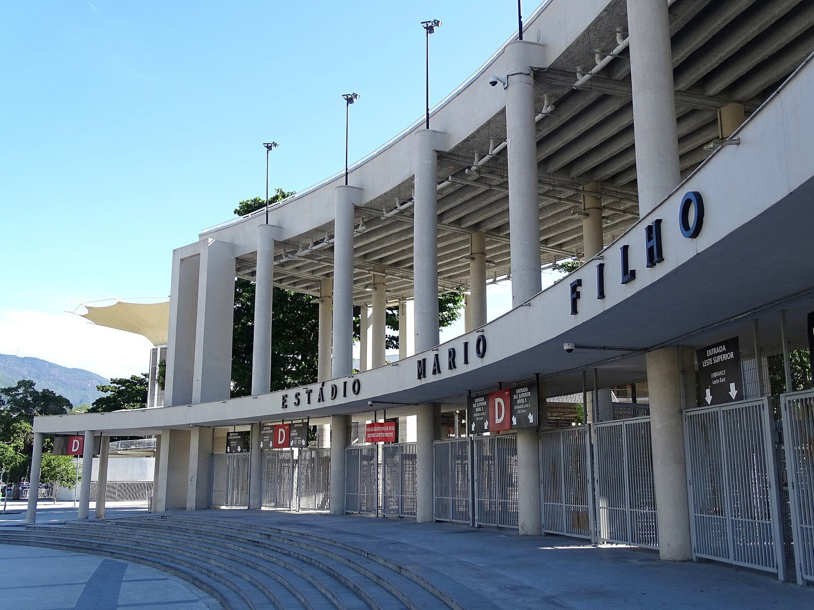 Architectural Detail - Maracana Stadium - Rio de Janeiro - Brazil - 01