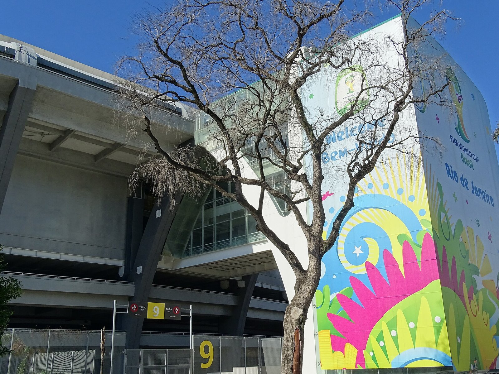 Architectural Detail - Maracana Stadium - Rio de Janeiro - Brazil - 04