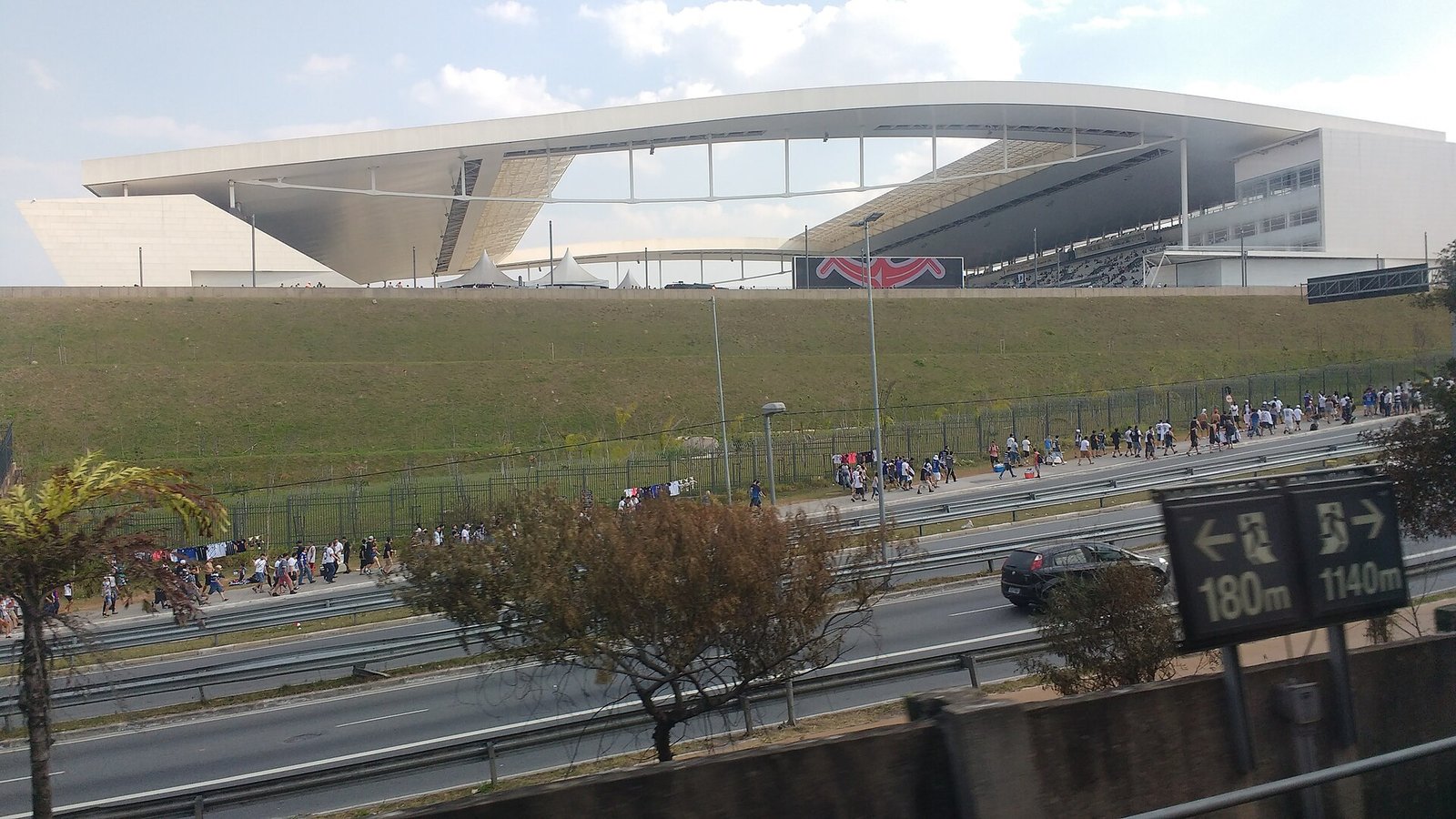 Arena Corinthians Vista do Metrô