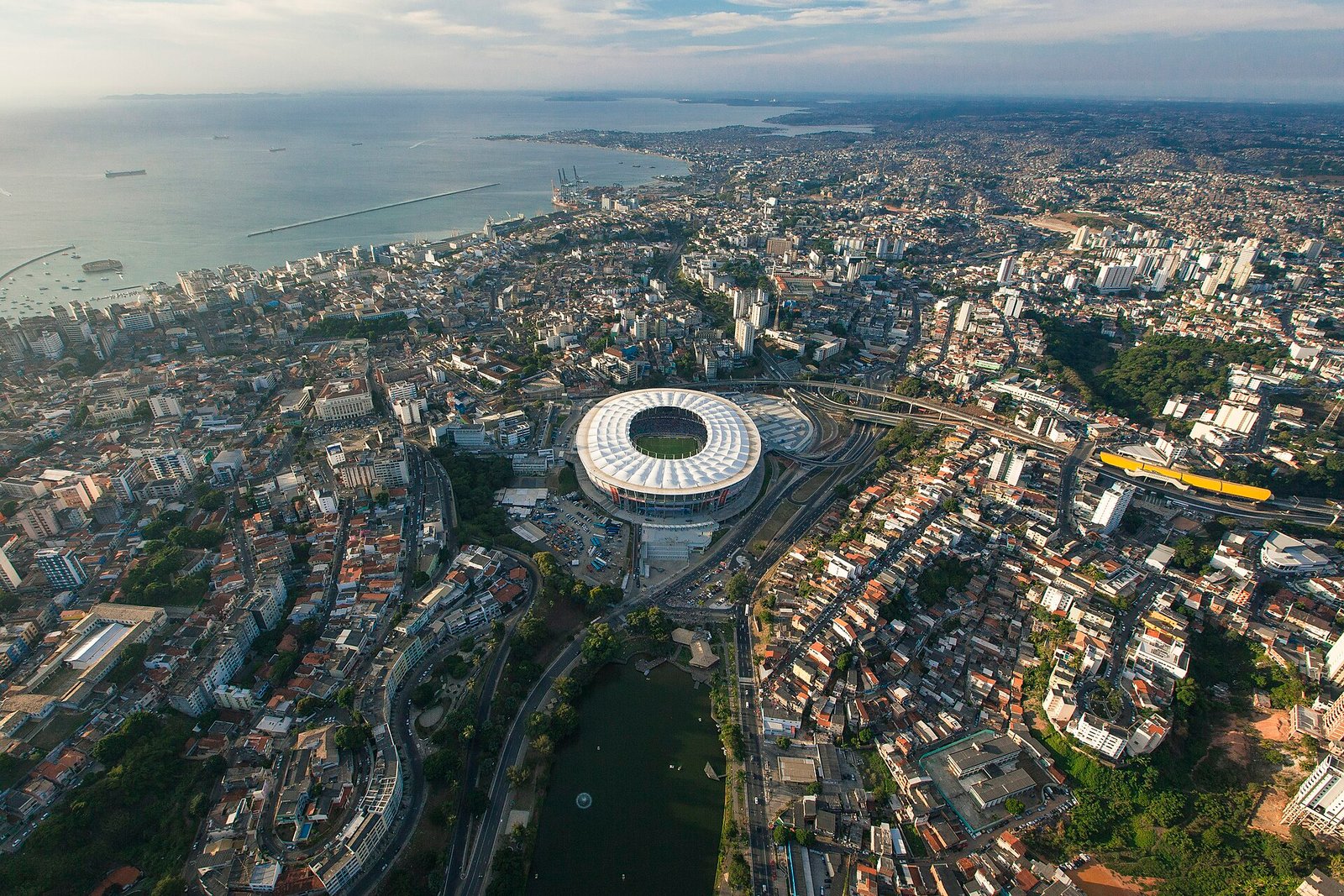 Arena Fonte Nova, aerial view