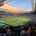 Arena do Palmeiras, em São Paulo, durante partida do Campeonato Brasileiro de 2025