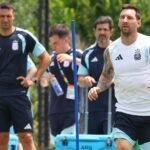 Scaloni critica nível de rivais em amistosos antes de despedida de Messi