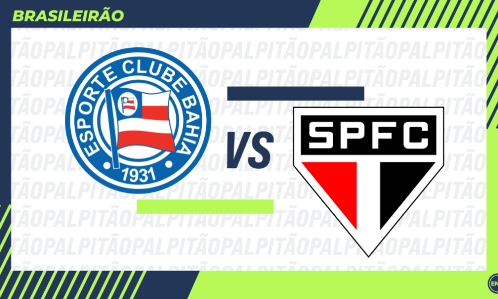 Bahia x São Paulo: onde assistir, horário e prováveis escalações