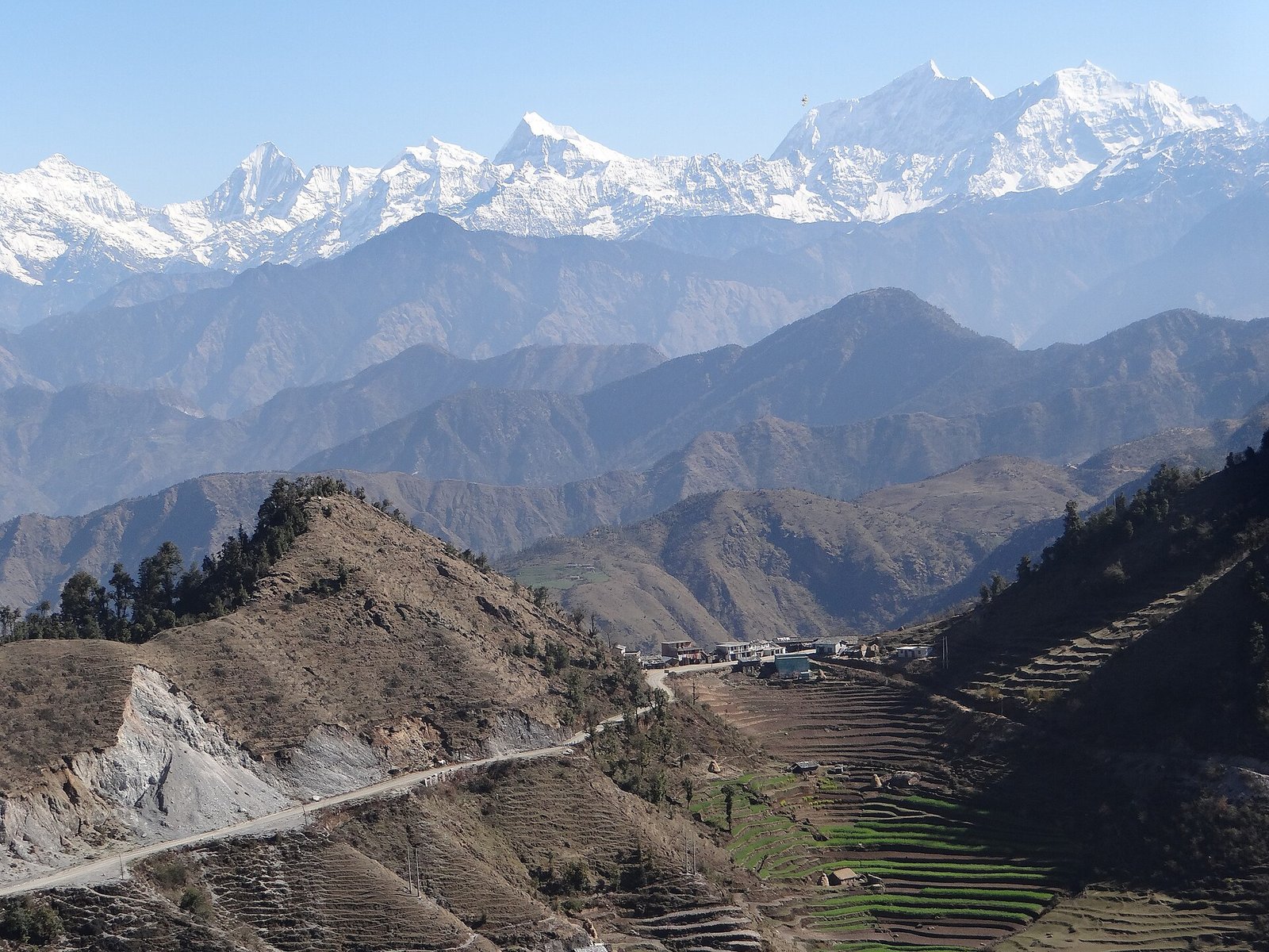 Beautiful Himalaya from Baitadi