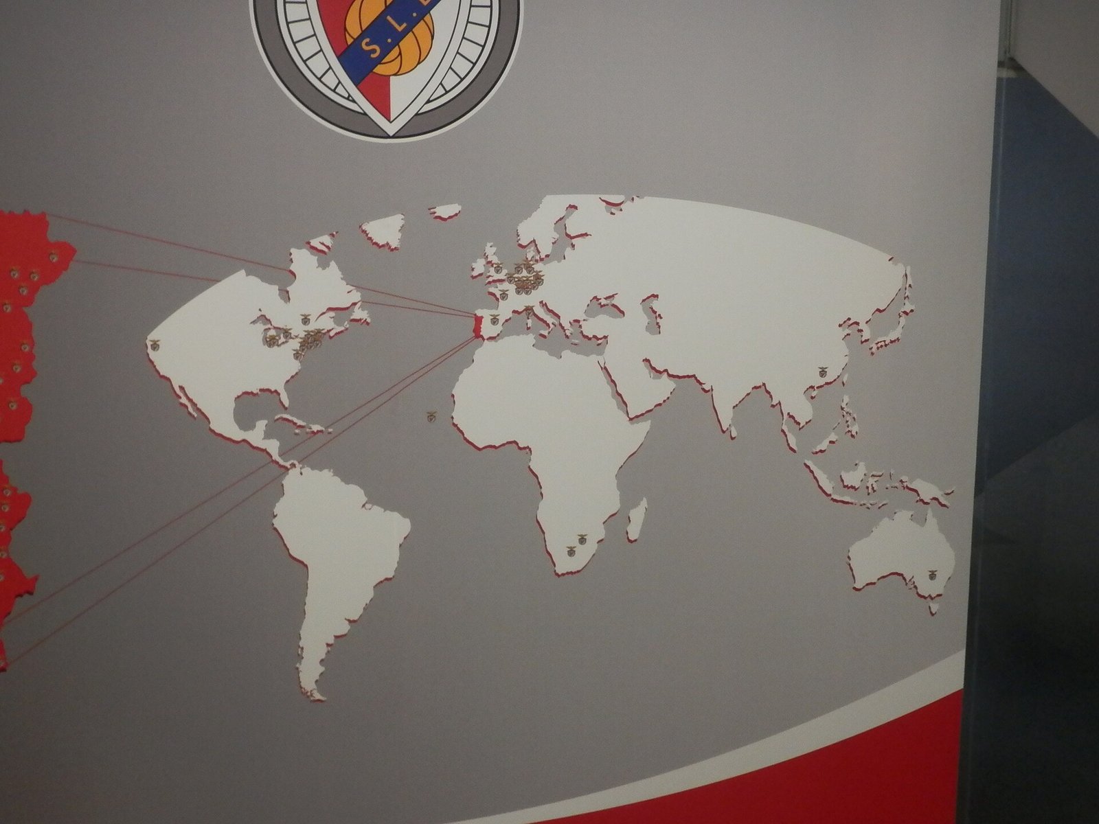 Benfica Houses in the world at Estádio da Luz
