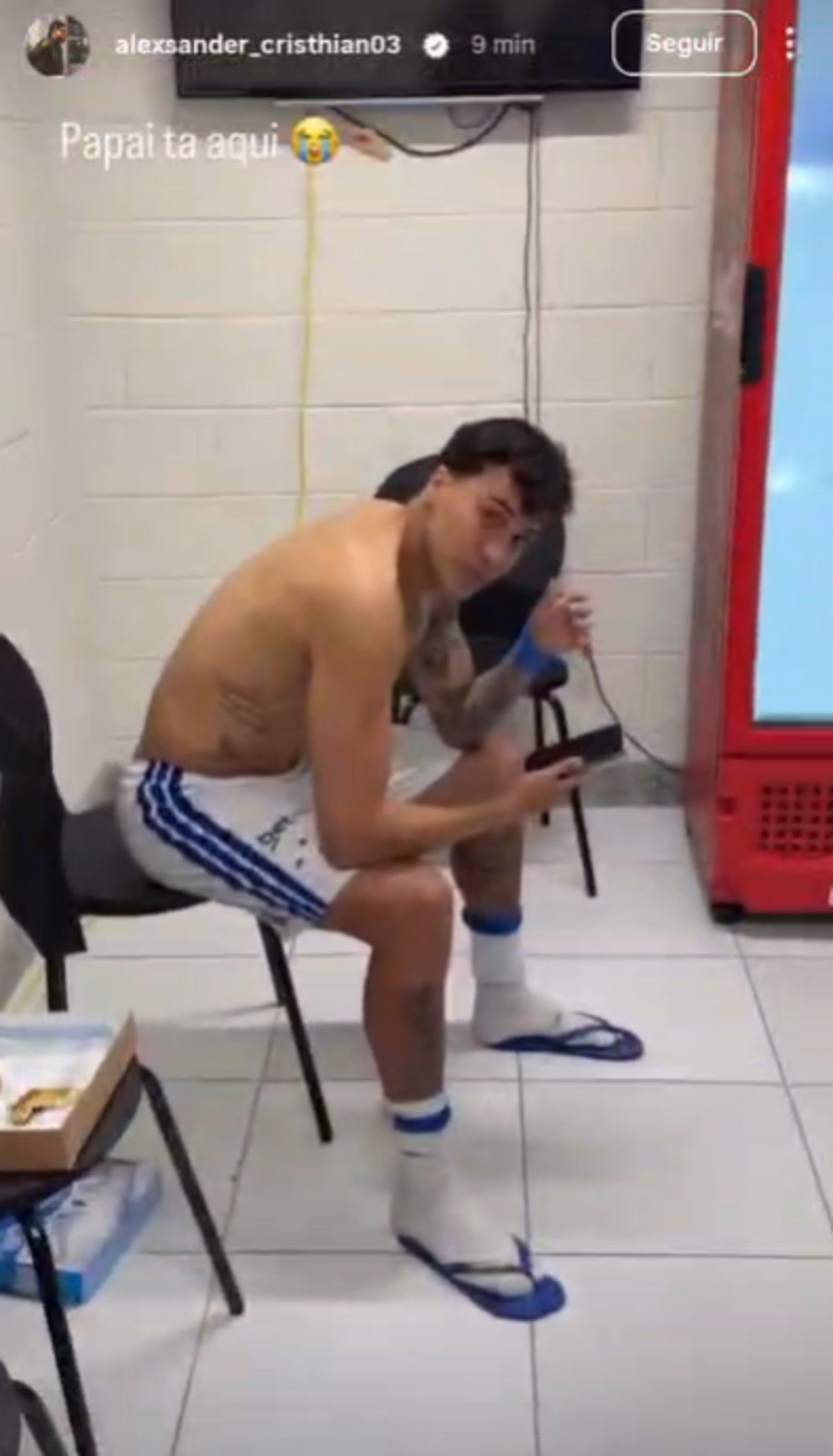 Kaio relembra treta com Alexsander após Atlético-MG x Cruzeiro e insinua: "Se não tivesse segurança…"