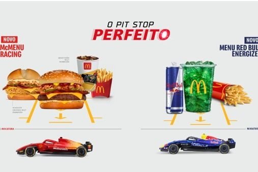 F1: McDonald’s e Red Bull lançam novas miniaturas colecionáveis