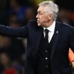 Carlo Ancelotti, da seleção brasileira, em amistoso contra a Austrália