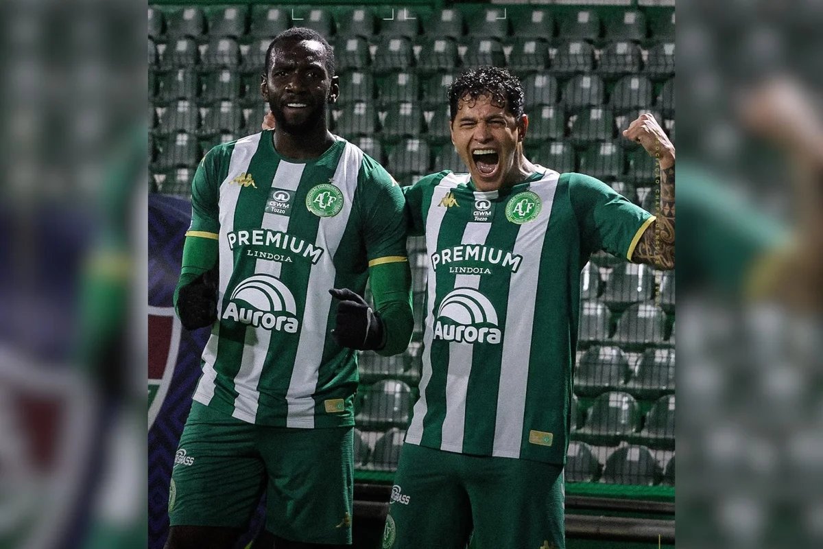 Brasileirão: com brilho de Giovanni Augusto, Chapecoense supera Fluminense