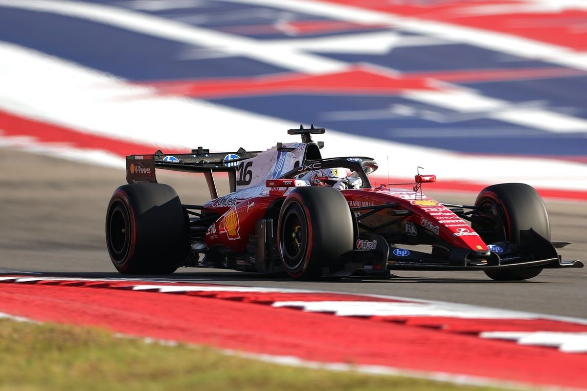 F1: Leclerc demonstra frustração com classificação nos EUA