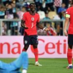 Anotou a placa? Inglaterra pinta o 7 e goleia a Croácia