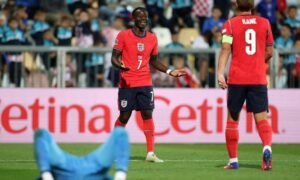 Anotou a placa? Inglaterra pinta o 7 e goleia a Croácia