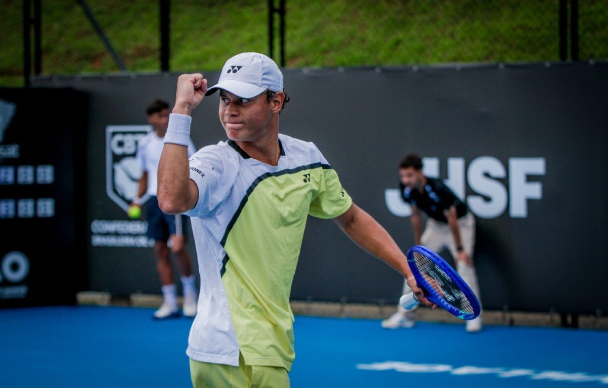 Livas Damázio vence argentino e vai à final do Australian Open Junior