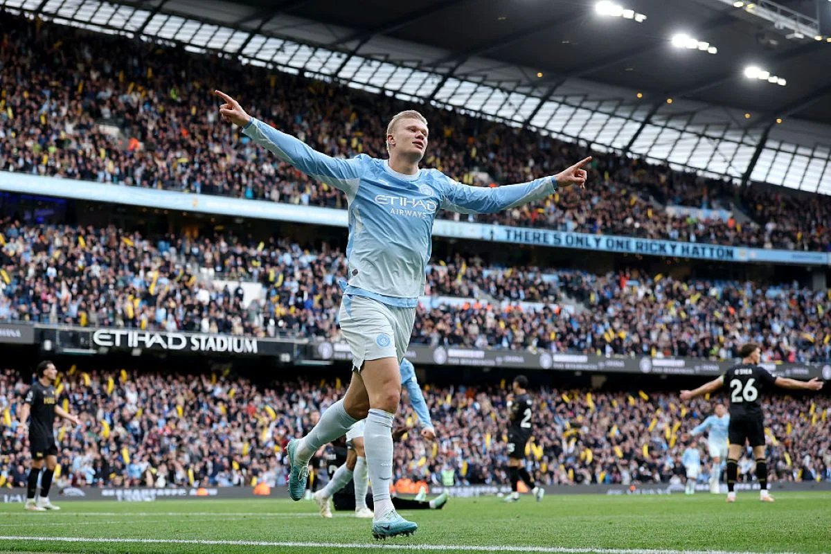 Haaland marca dois e City vence o Ipswich Town pela Premier League