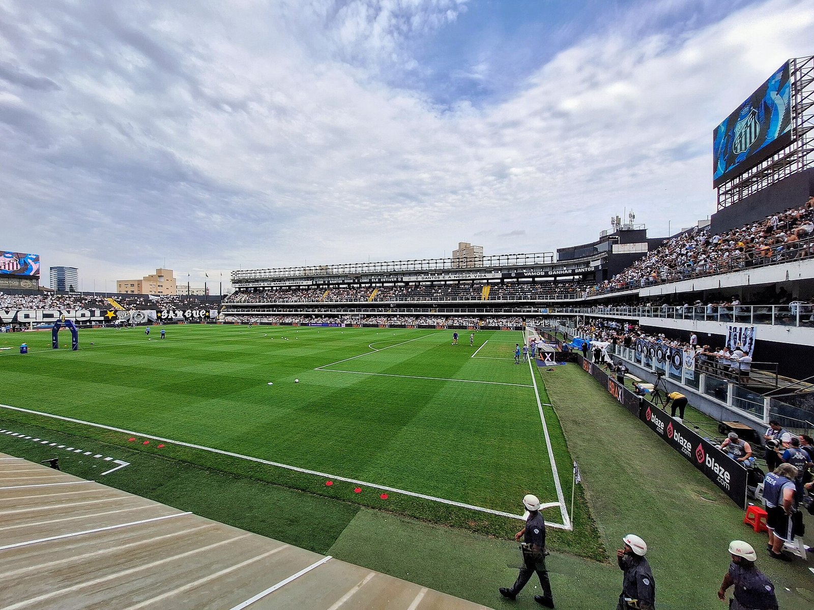 Estádio Urbano Caldeira- Santos x Vila Nova pela Série B 2024