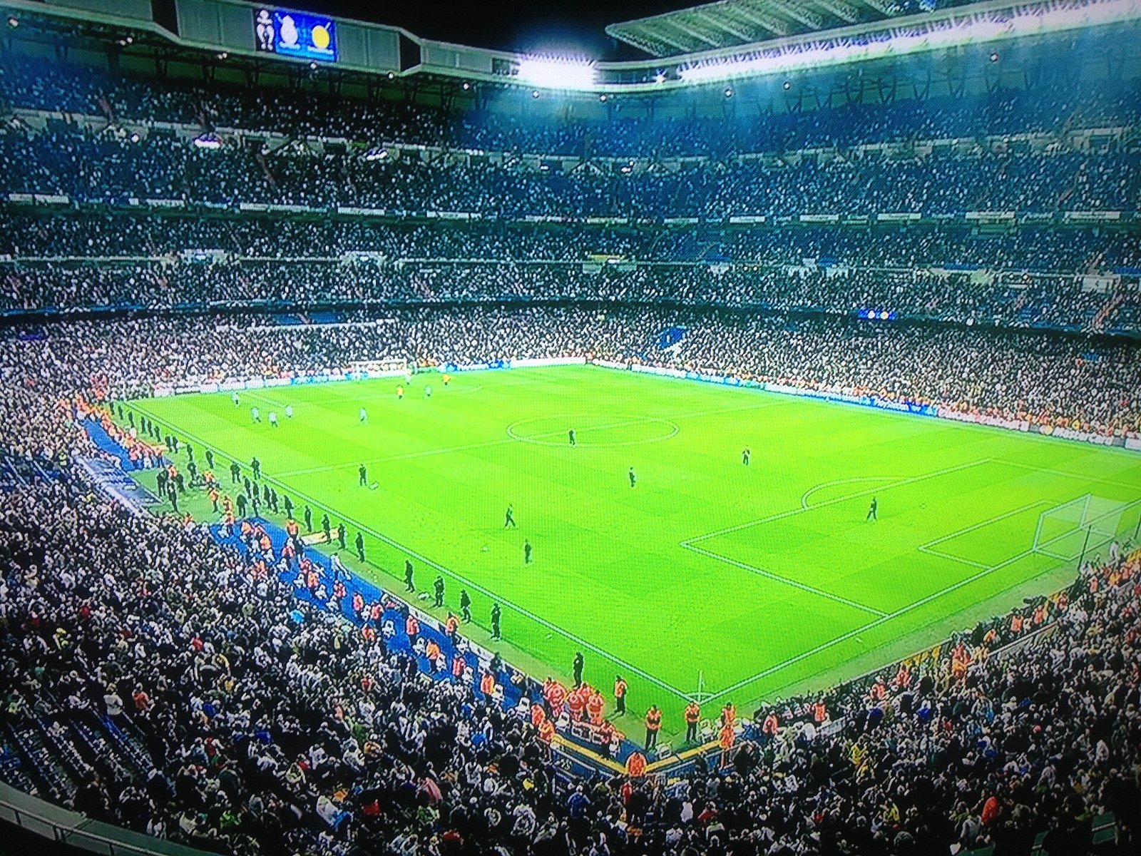 Estadio Santiago Bernabéu.