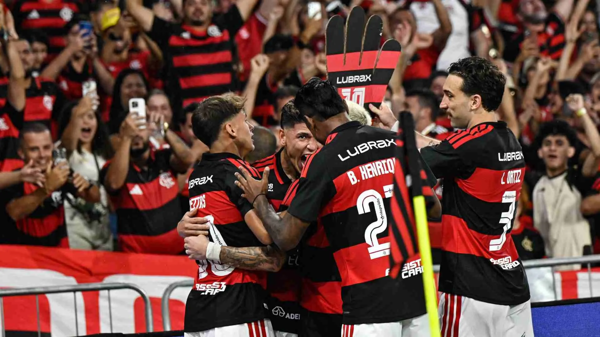Flamengo lidera ranking de folha salarial em 2026