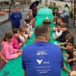 Projeto esportivo de ginástica leva educação ambiental a crianças e transforma garrafas PET em hortas