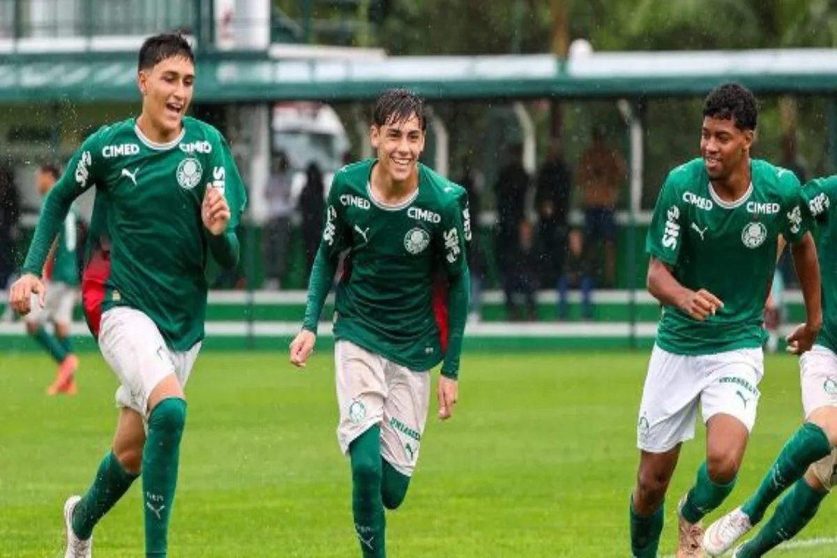 Palmeiras sub-16 vence o Barcelona na estreia da Messi Cup