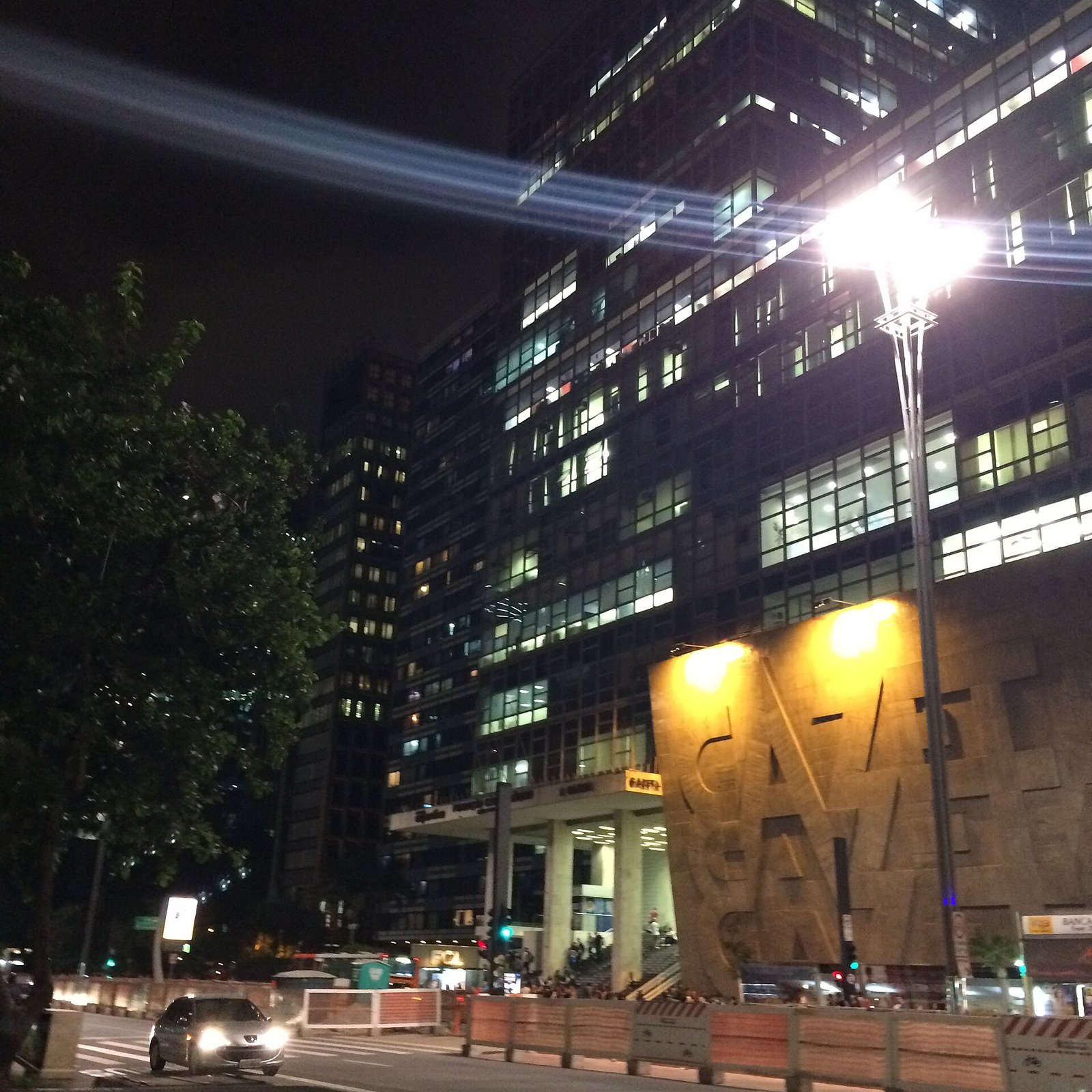 Prédio da Fundação Cásper Líbero (TV Gazeta), na Avenida Paulista