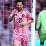 Messi faz dois gols contra o Atlanta United e se aproxima de marca histórica