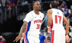 Pistons constroem virada e vencem Celtics em abertura da nova temporada da NBA