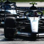 Kimi Antonelli e George Russel no GP da Itália