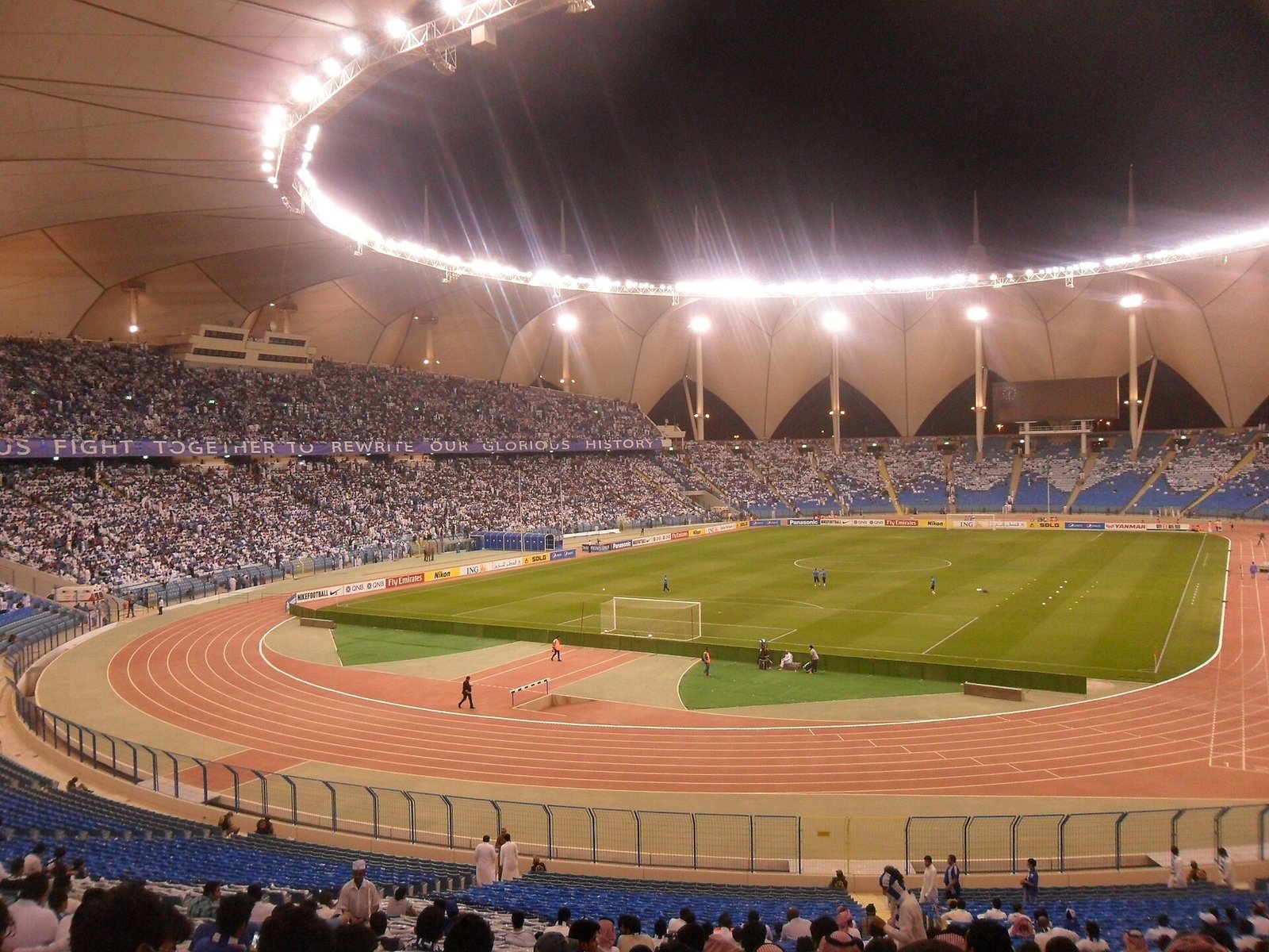 Estádio de futebol na Arábia Saudita