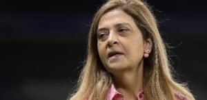 Leila Pereira, presidente do Palmeiras