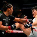 UFC 332: Natália Silva vence Wang Cong e conquista cinturão peso mosca