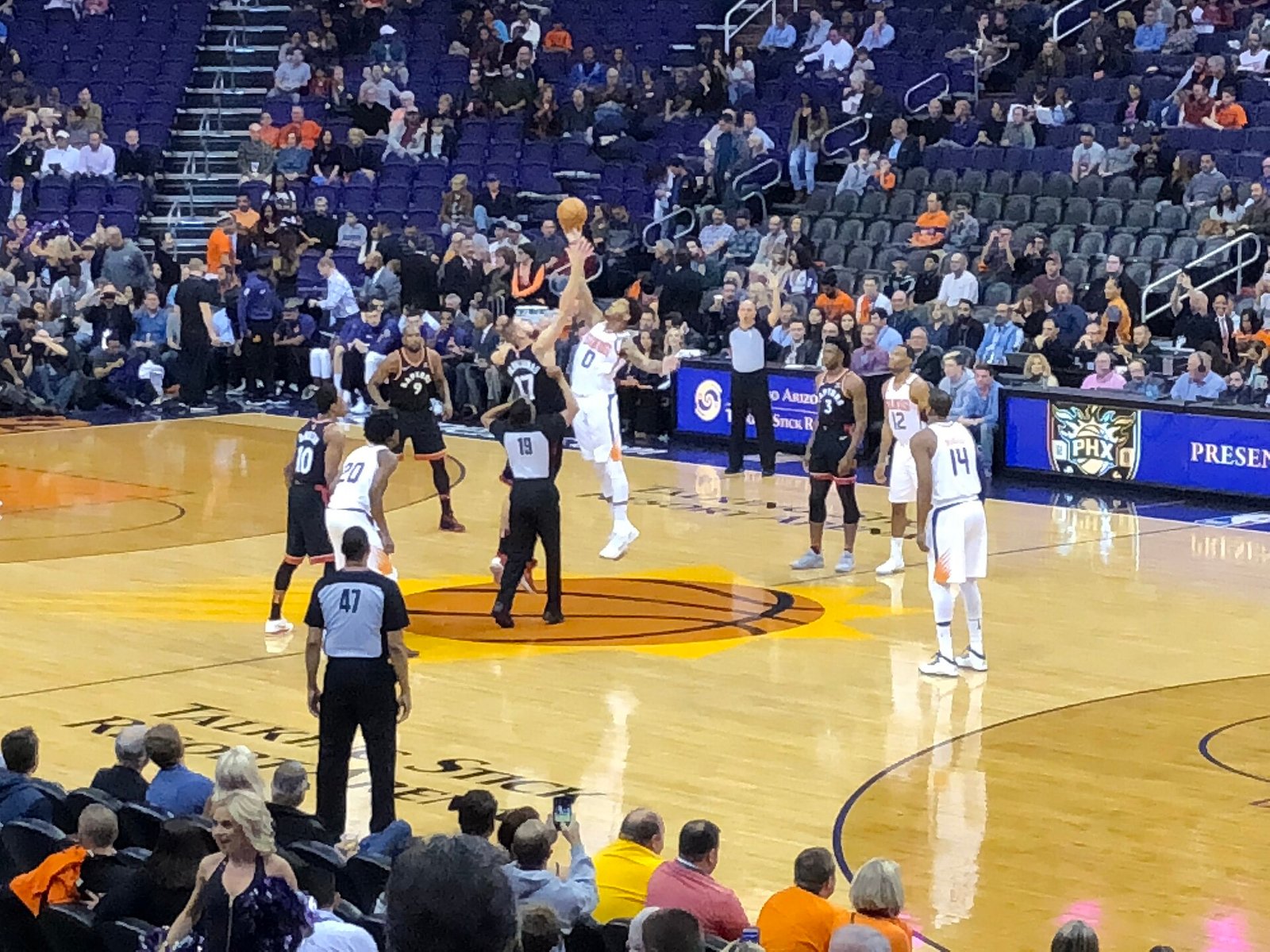 Partida de basquete da NBA