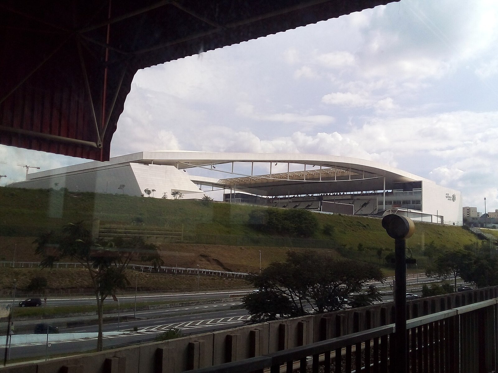 Neo Química Arena vista do metrô