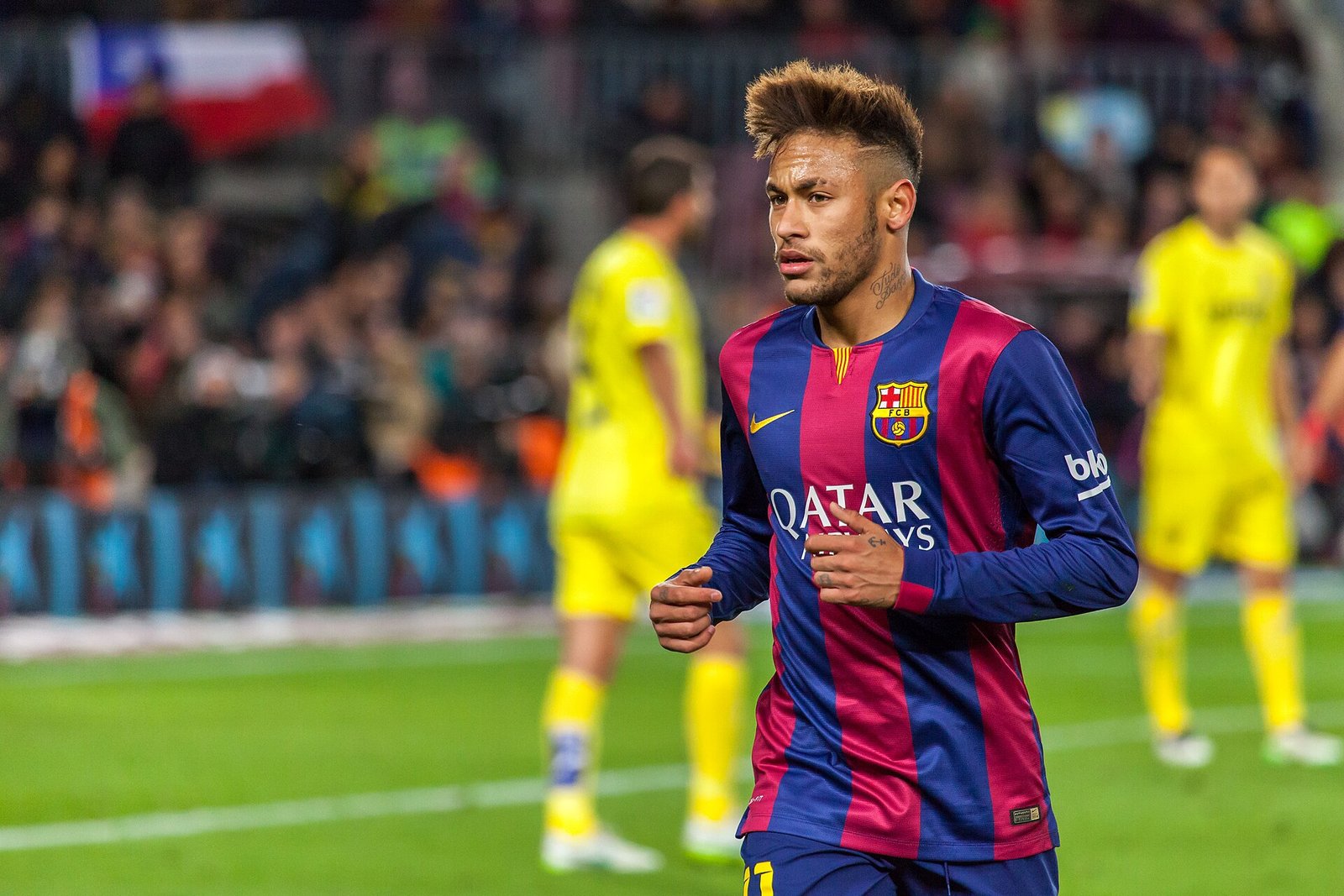 Neymar em campo