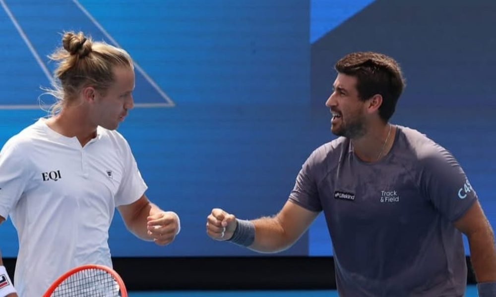 Orlando Luz e Rafael Matos vencem na estreia e vão às quartas no ATP de Bruxelas