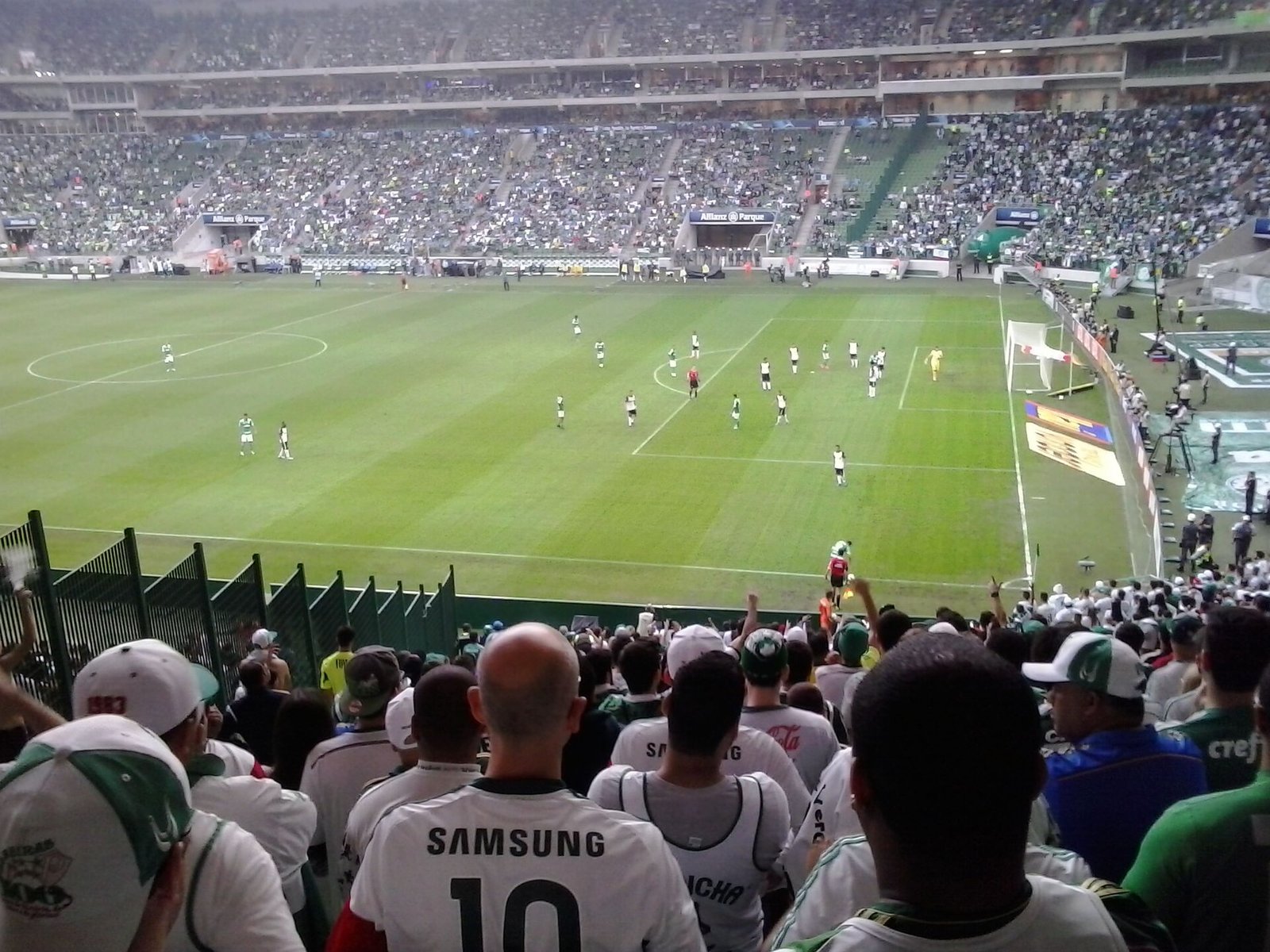 Palmeiras 3x3 Corinthians - Brasileirão 2015 - Allianz Parque
