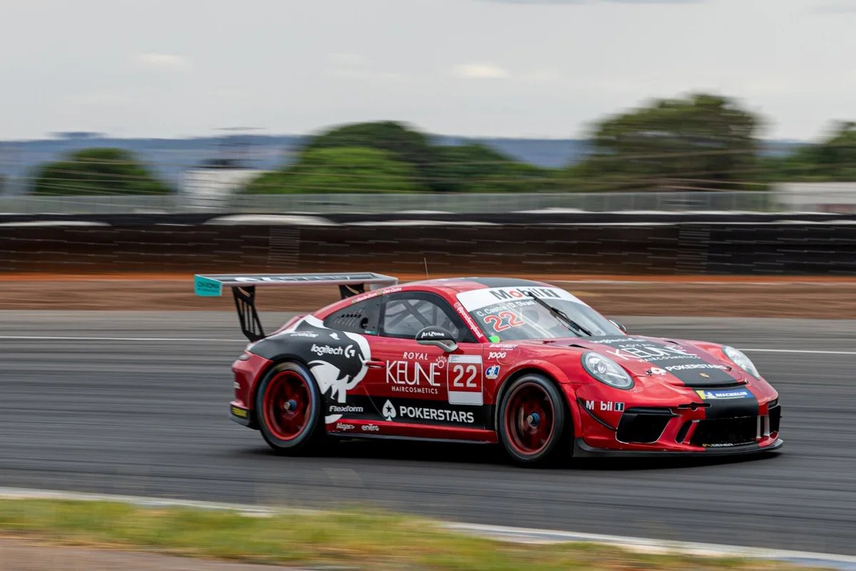 Caio Castro e Dirani vencem etapa Challenge na Porsche Cup; veja pódio