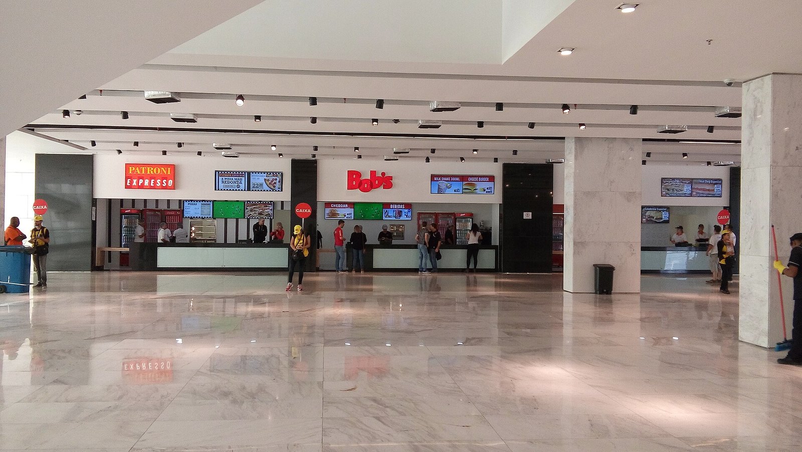 Praça Alimentação Arena Corinthians Setor Oeste Superior