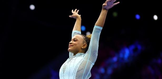 Rebeca Andrade no Mundial de Ginástica Artística