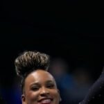 Rebeca Andrade voltou às competições no Pan de ginástica artística no Rio