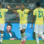 Samuel Lino faz dois e Brasil goleia a Índia em último amistoso da Super Data Fifa