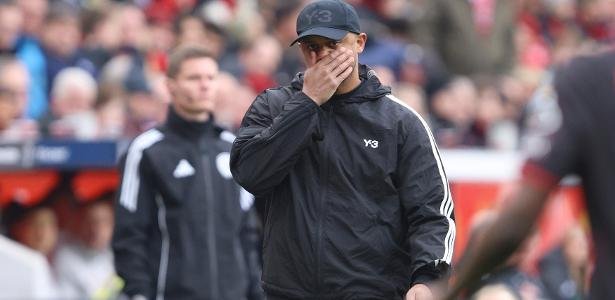 Vincent Kompany, técnico do Bayern de Munique, está hospitalizado